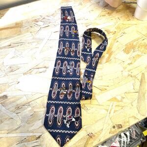 Official Looney Tunes Mania Silk Necktie w/Characters on It